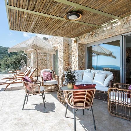 Summerwine Luxury Villa Sea View Private Pool Spartylas Esterno foto
