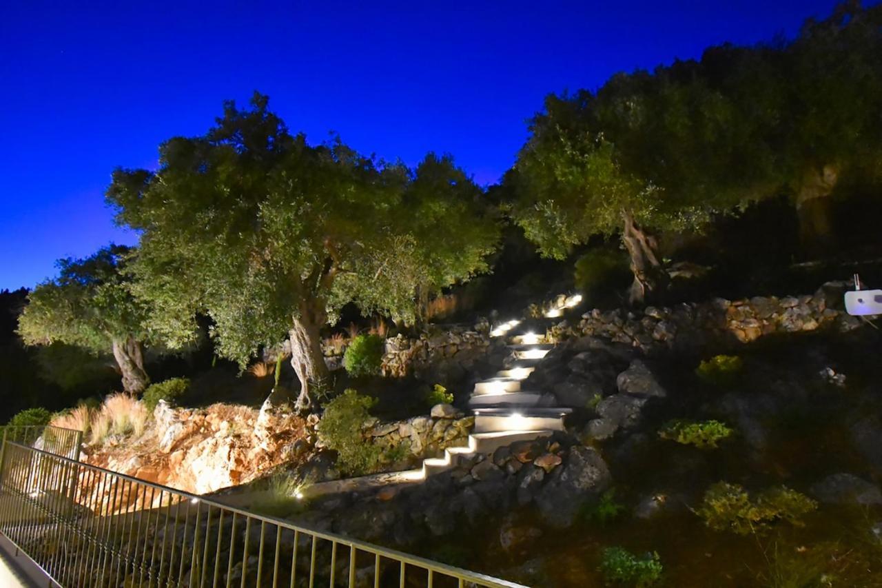 Summerwine Luxury Villa Sea View Private Pool Spartylas Esterno foto