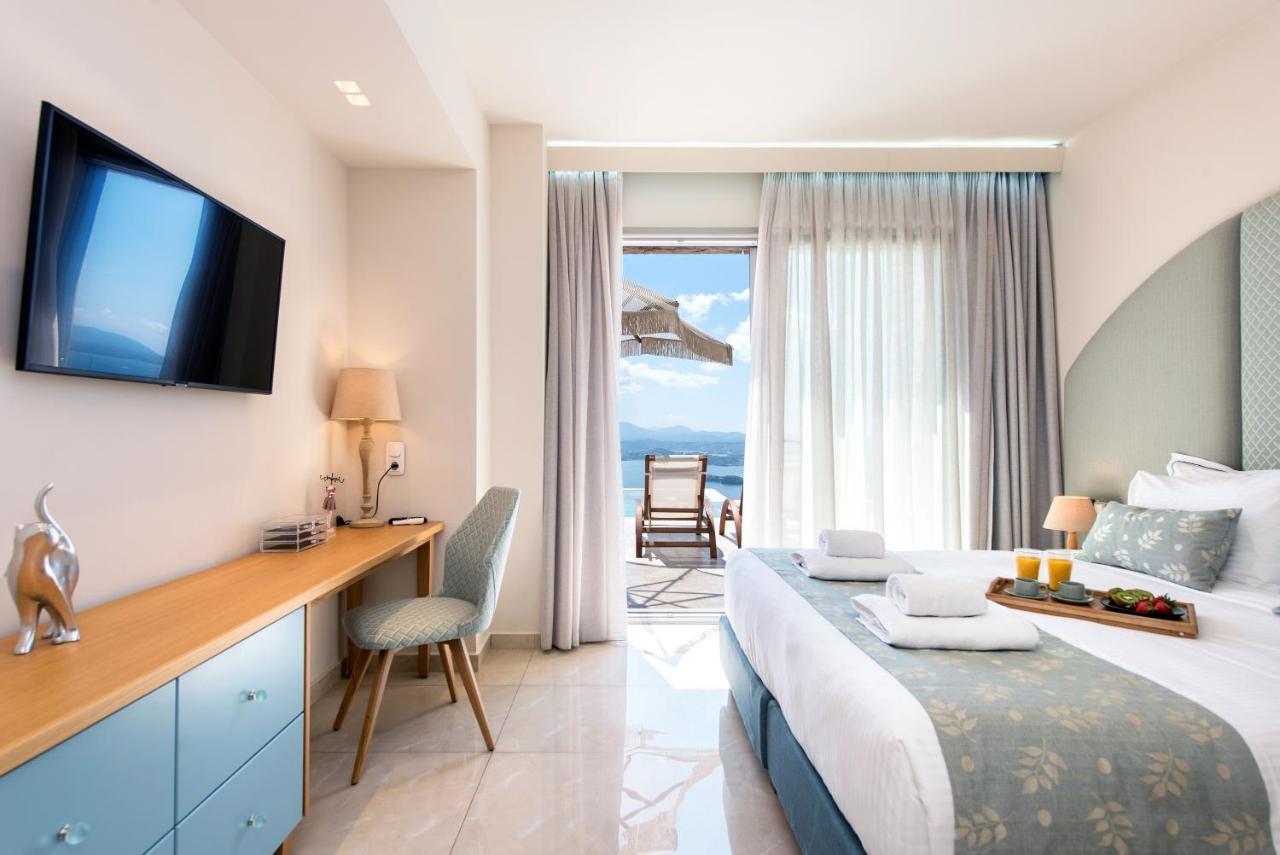 Summerwine Luxury Villa Sea View Private Pool Spartylas Esterno foto
