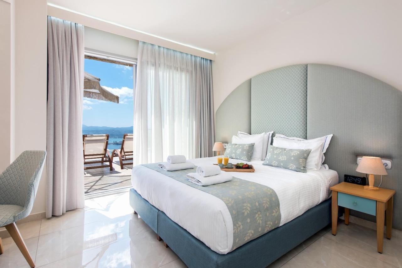 Summerwine Luxury Villa Sea View Private Pool Spartylas Esterno foto